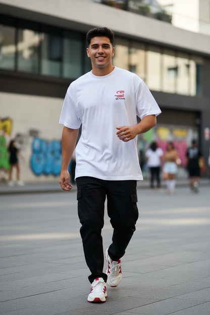 Remera Oversized Ayrton Senna