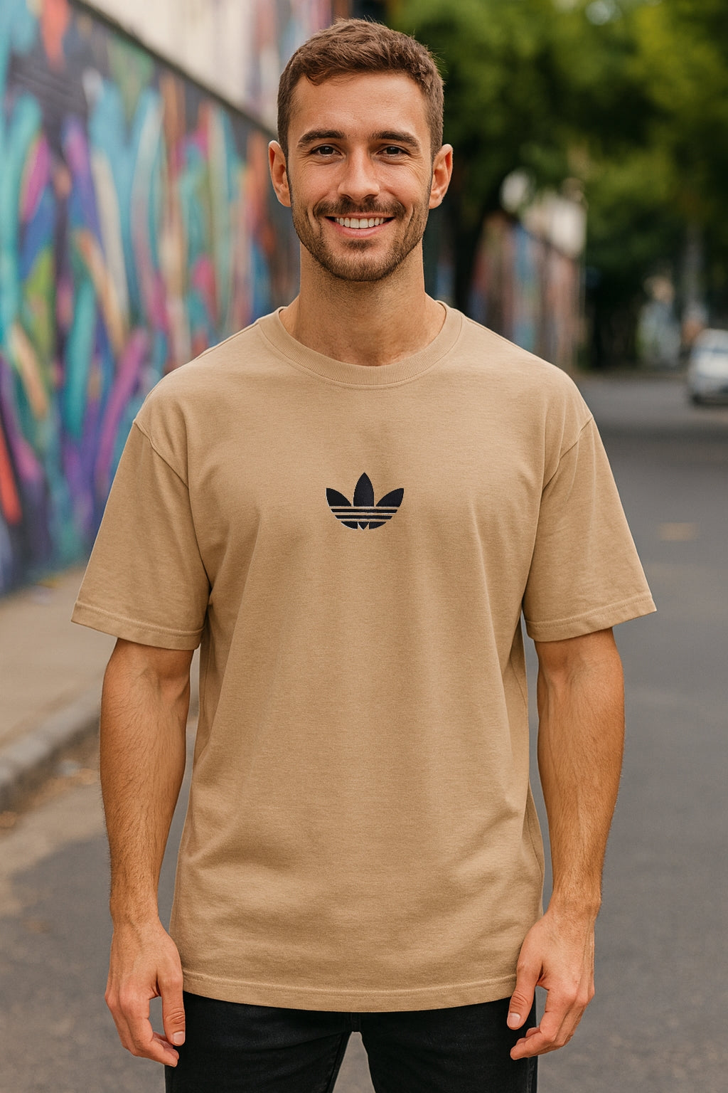 Remera Oversized ADI Minimal Drop