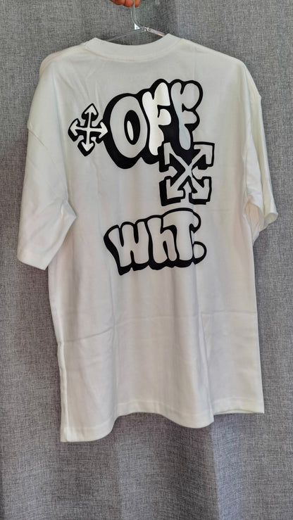 Remera Oversized "OW Wht"