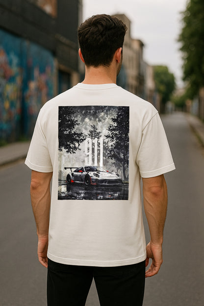 Remera Oversized Porsche 911