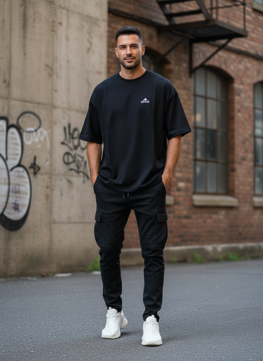 Remera Oversized ADI Athletics