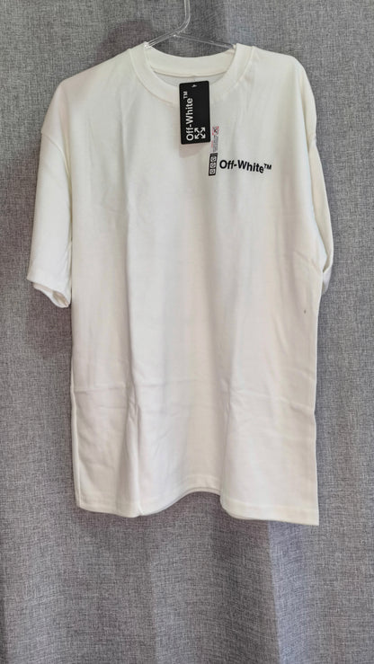 Remera Oversized "OW Wht"