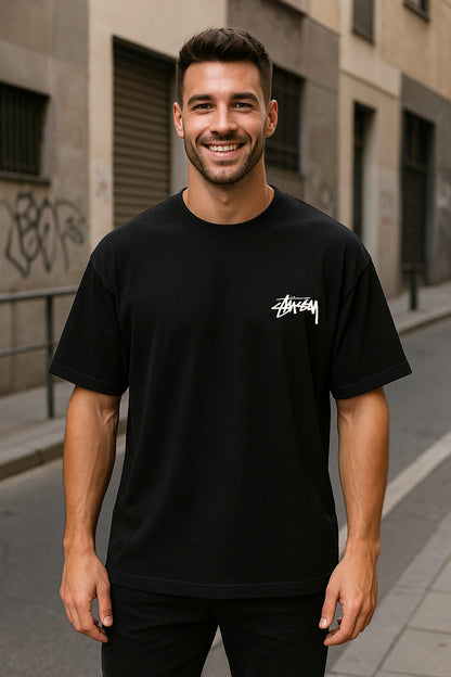 Remera Oversized STSSY 21 Blackjack