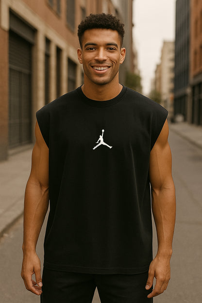 Musculosa Oversized JDN Bordada Apex