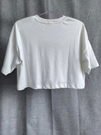 Cropped Oversized AD Game On