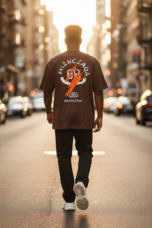 Remera Oversized BLCGA Orange Mark