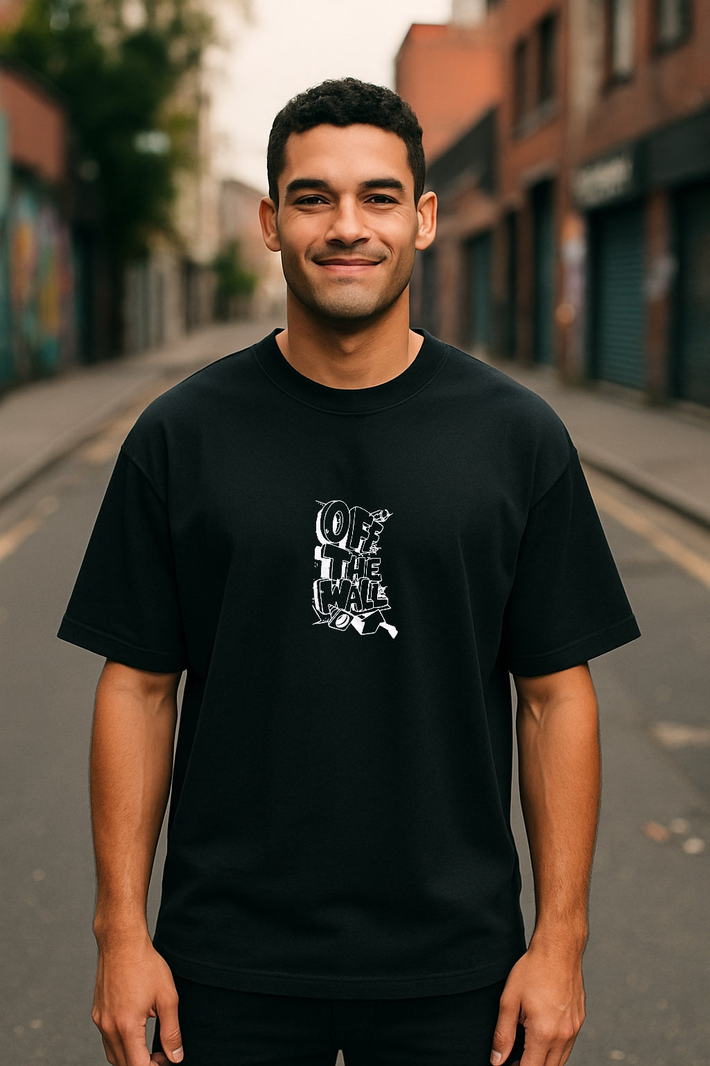 Remera Oversized VNS Brick Wall