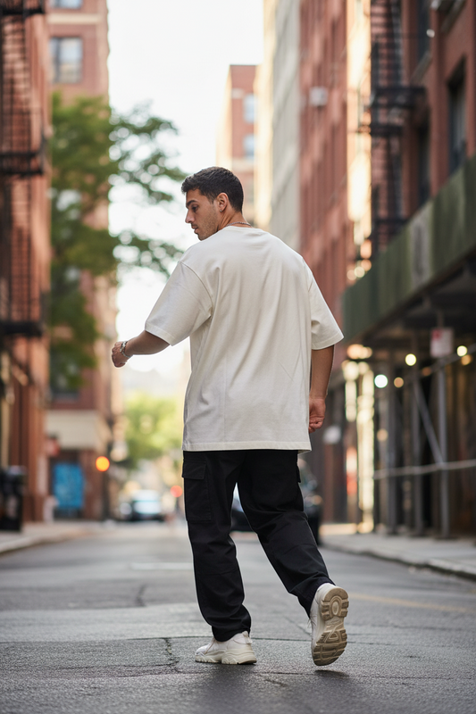 Remera Oversized NK Clean Code