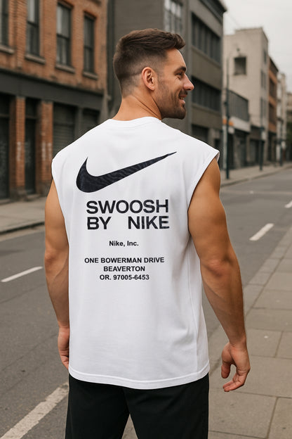 Musculosa Oversized NK Swosh