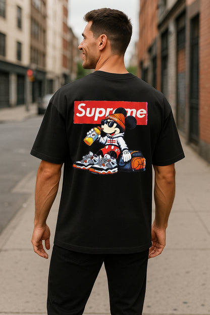 Remera Oversized SUPRM Icon Clash