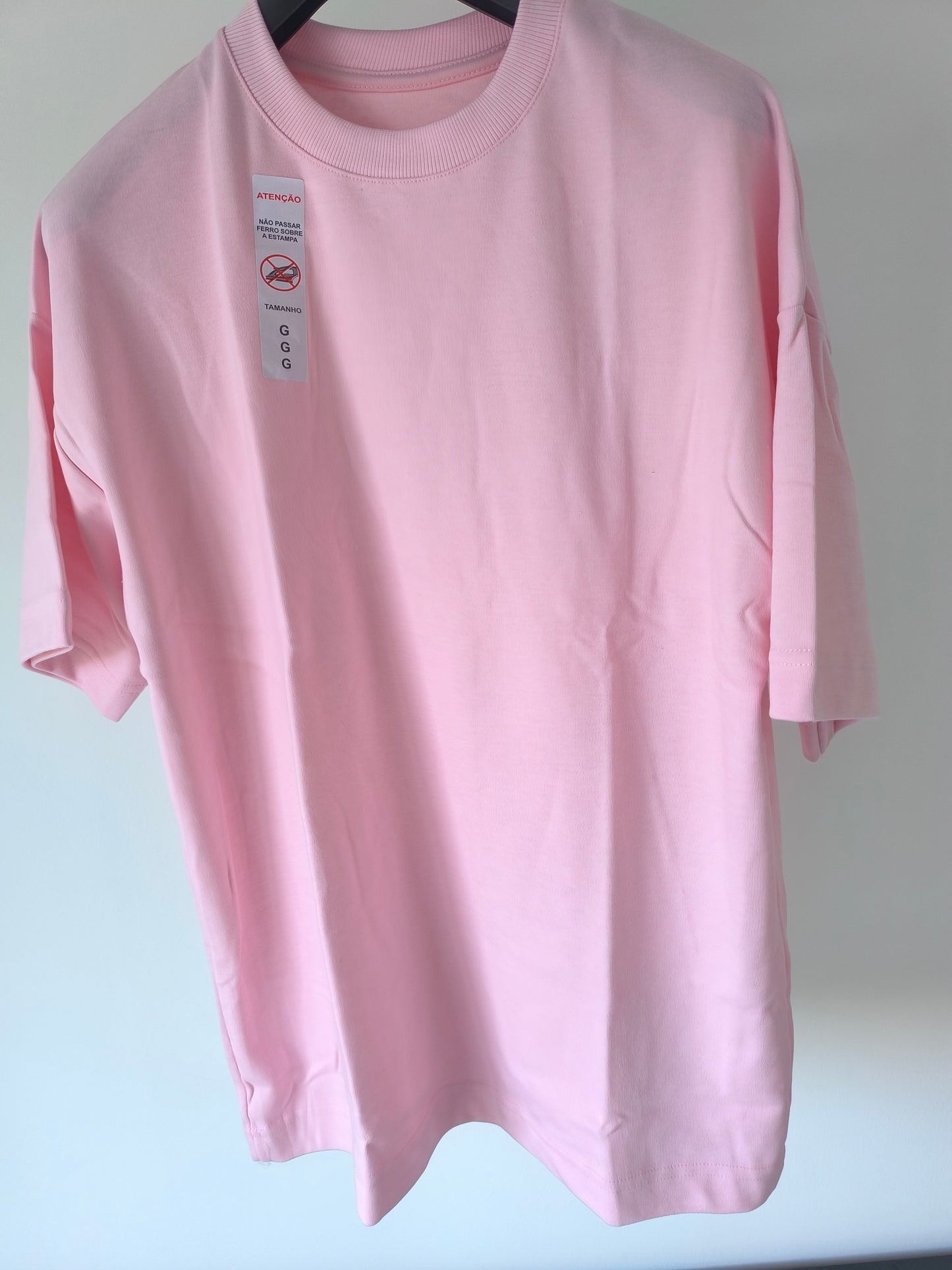Remera Oversized lisa Rosa