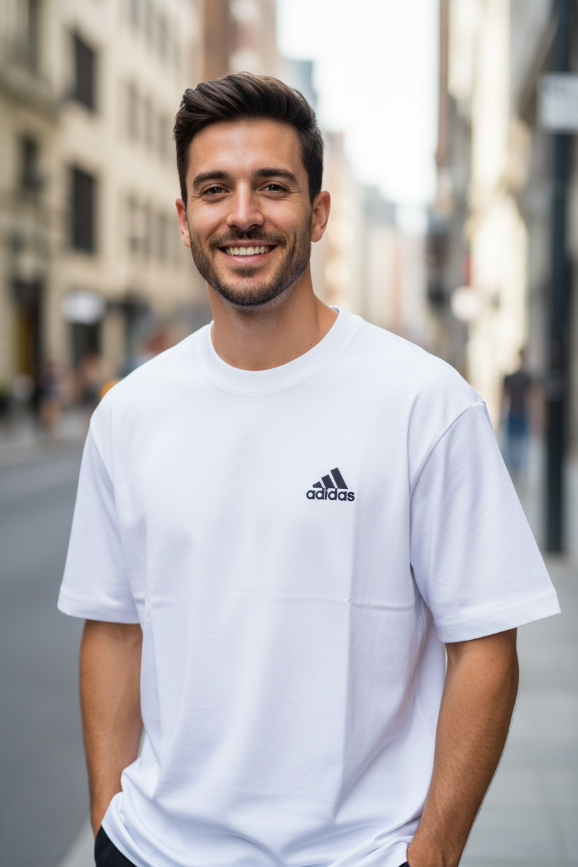 Remera Oversized ADI Stripe's Circle