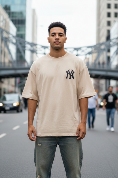 Remera Oversized NY Live & Love