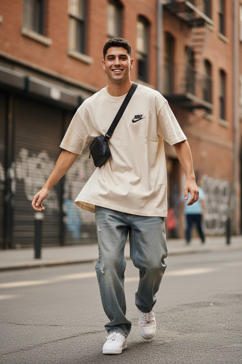 Remera Oversized NK Pegasus