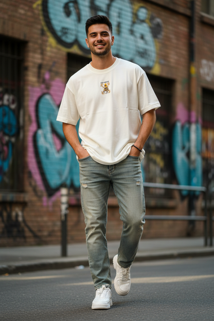 Remera Oversized OW Bart Style