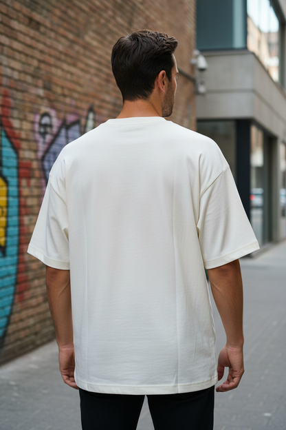 Remera Oversized NK Bordada Classic