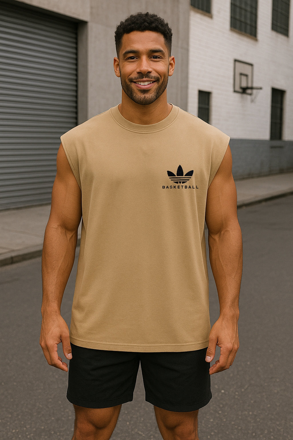 Musculosa Oversized ADI Basketball