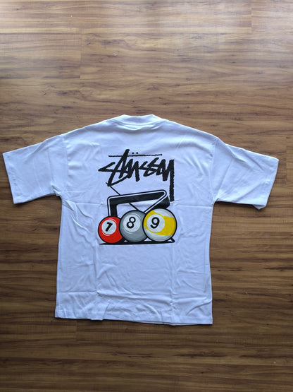 Remera Oversized STSSY Rack 'em up