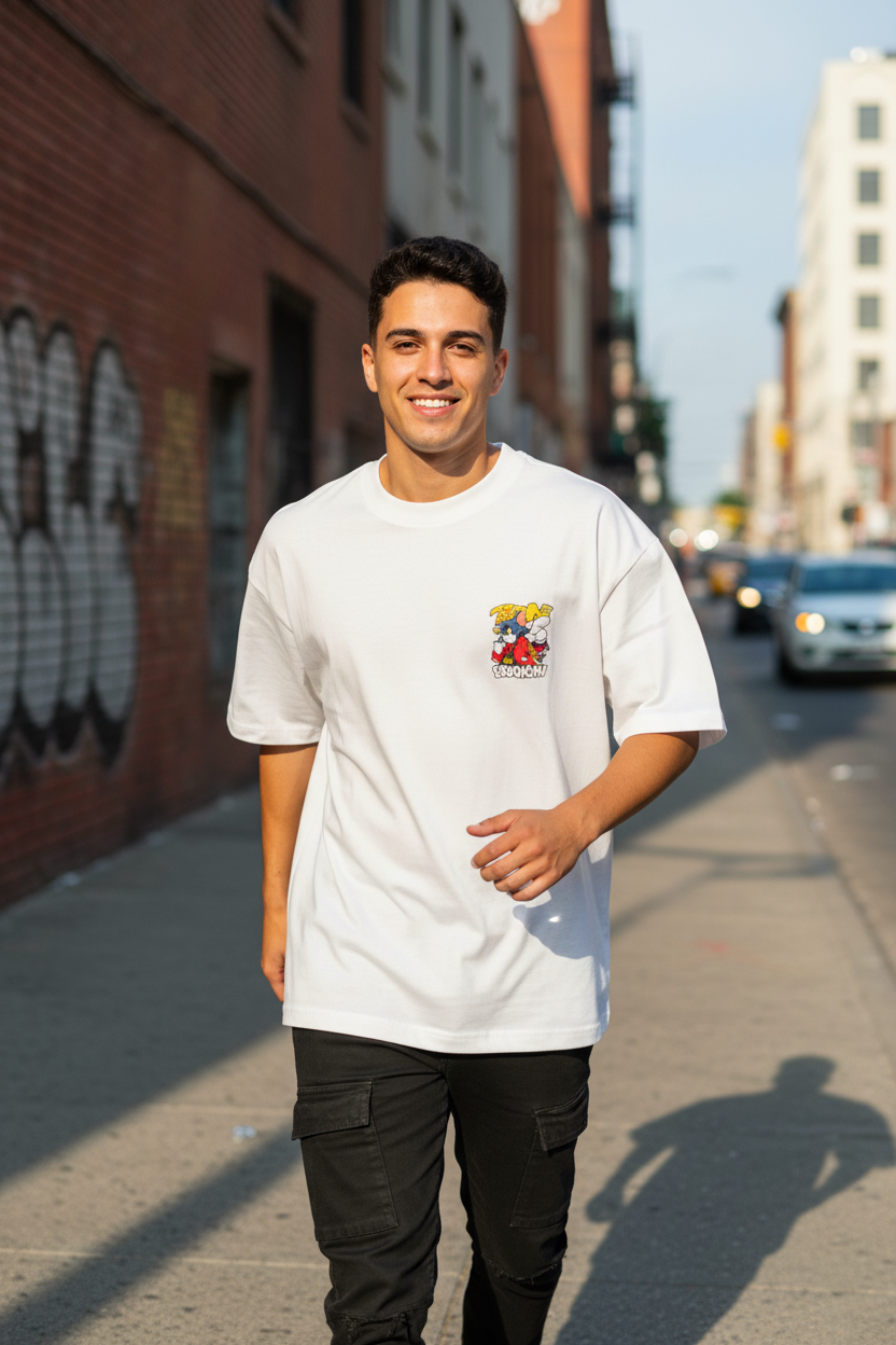 Remera Oversized The King Tom