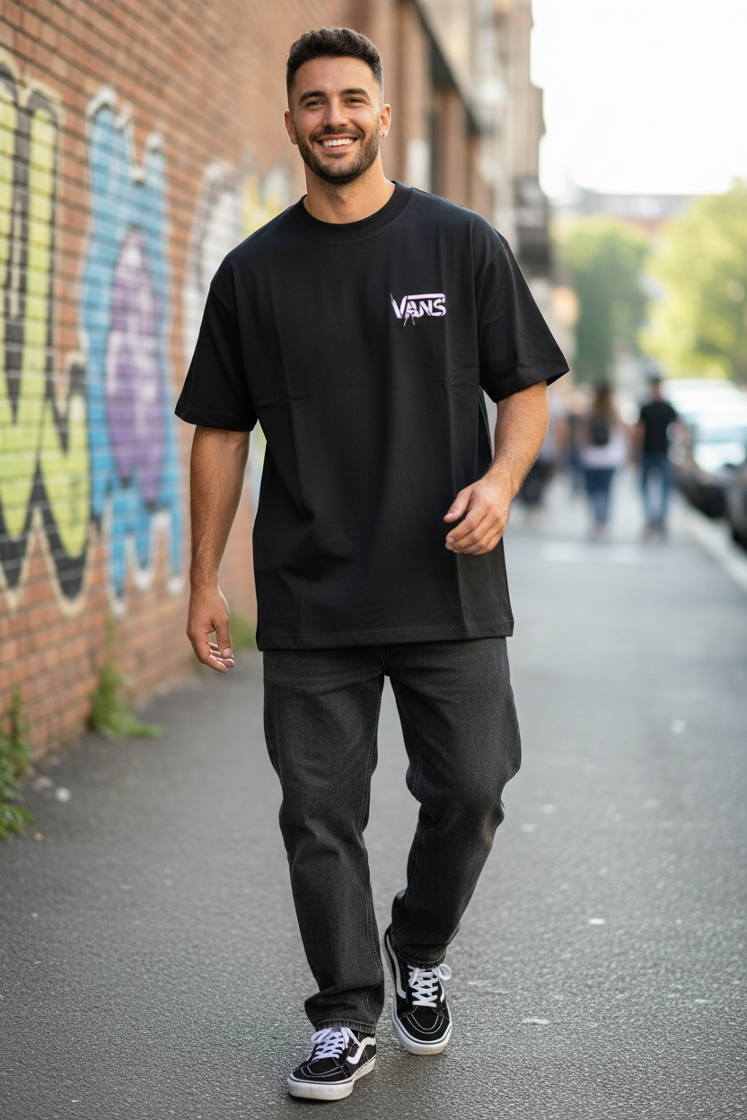 Remera Oversized VNS Skate Board