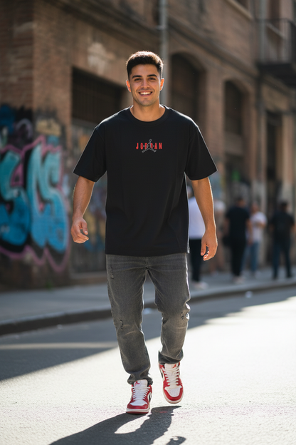 Remera Oversized JDN Flight 23