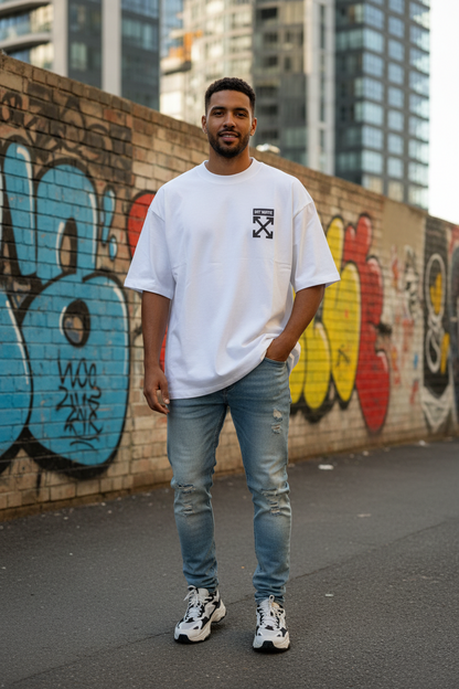 Remera Oversized OWht Rugbier Bugs