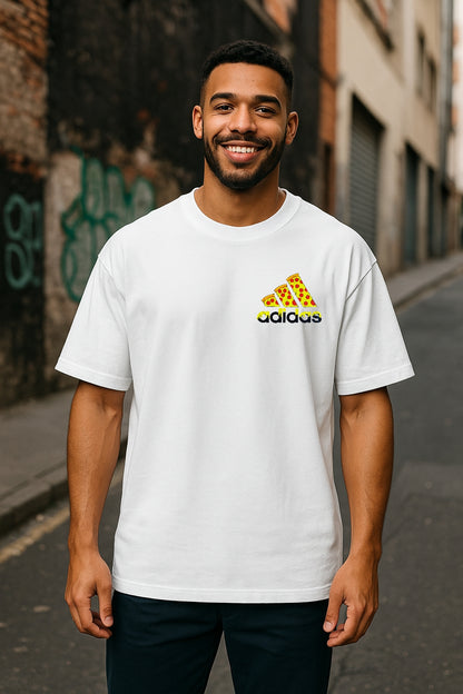 Remera Oversized ADI Pizza Drop