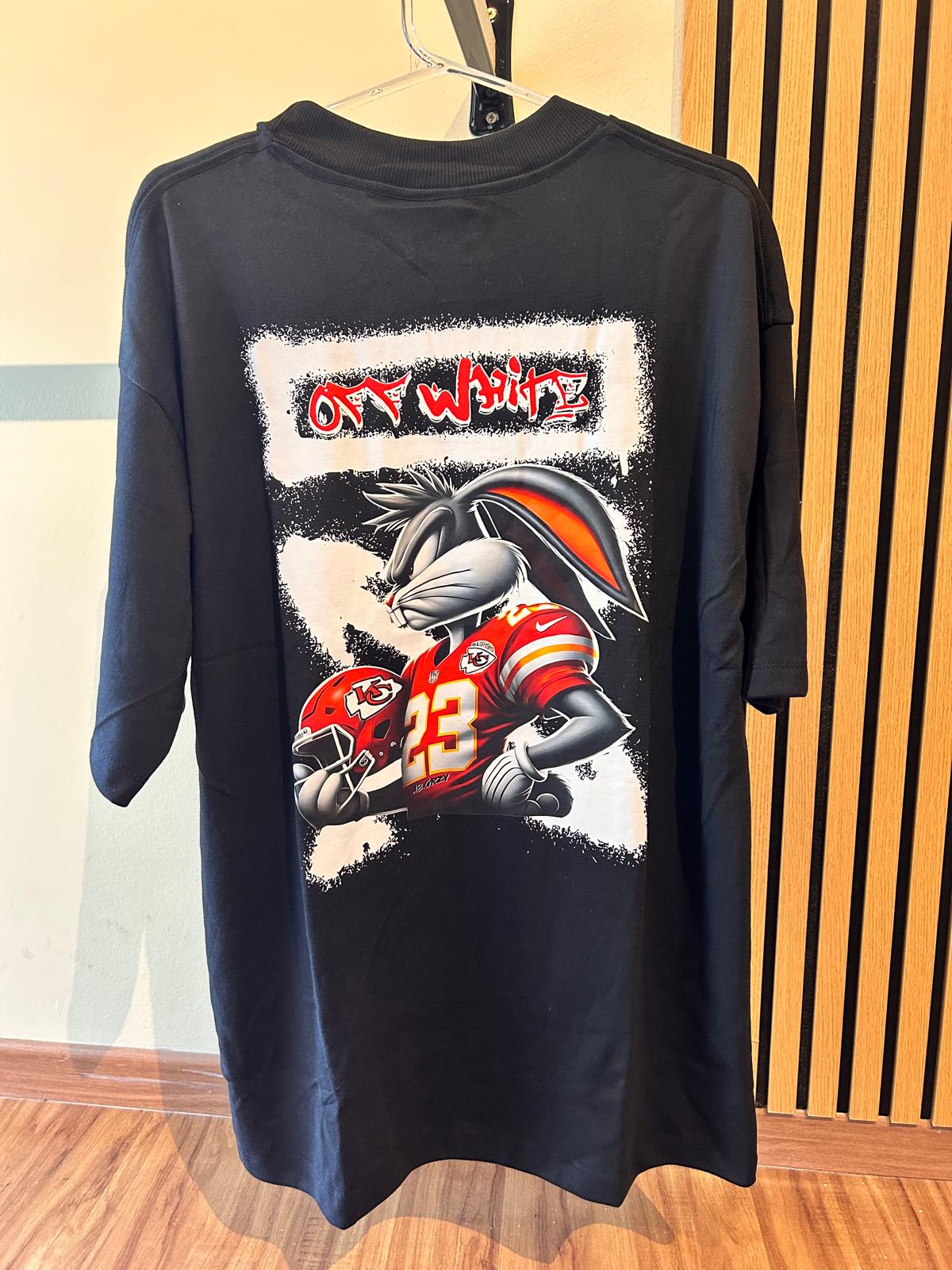 Remera Oversized OWht Rugbier Bugs