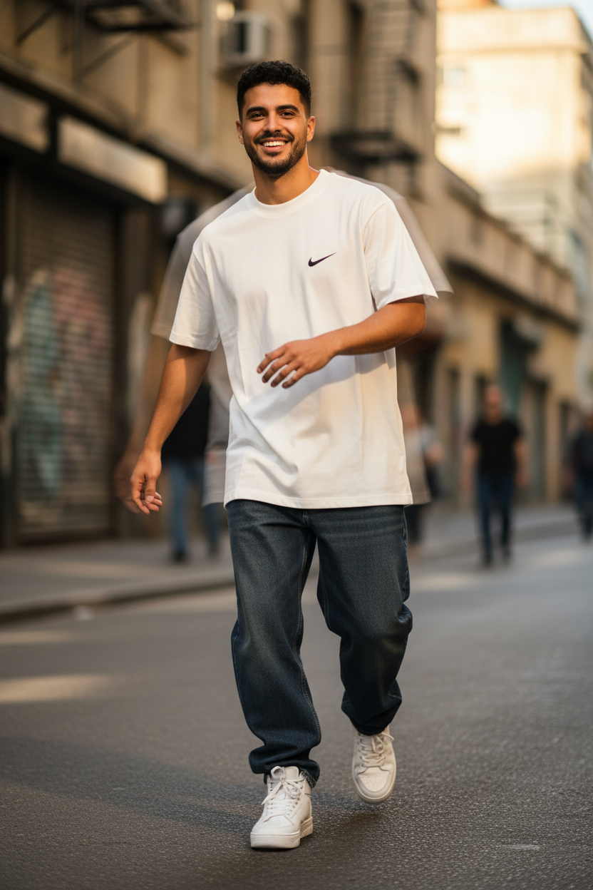 Remera Oversized NK Stand Out