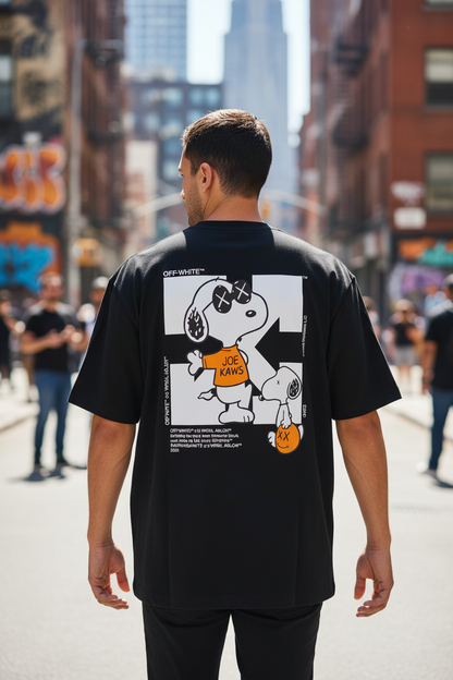 Remera Oversized OW Joe Kaws