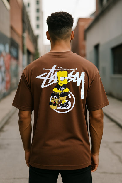 Remera Oversized STSSY Skater Boy