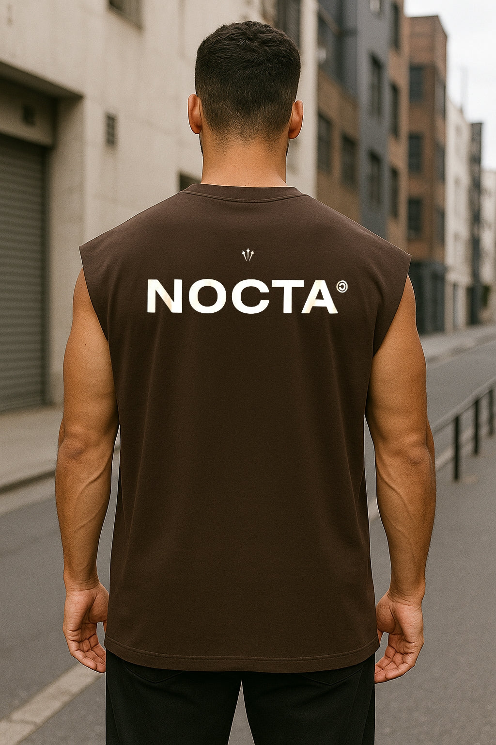 Musculosa Oversized NK Monogram