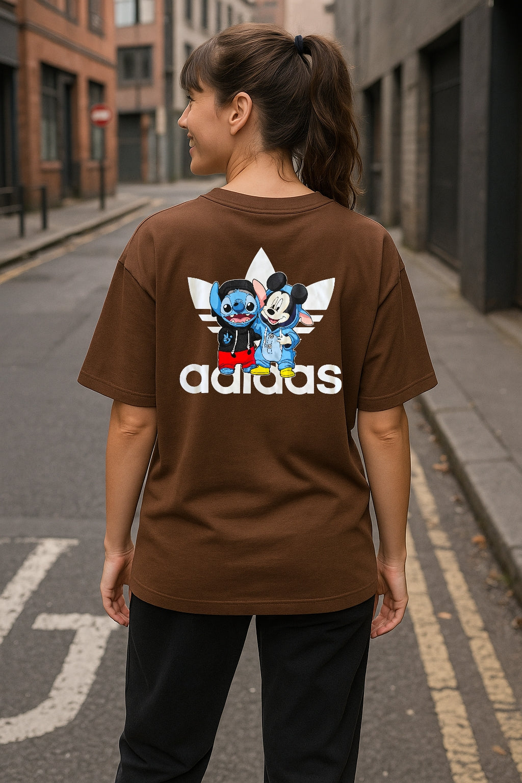 Remera Oversized ADI Playground