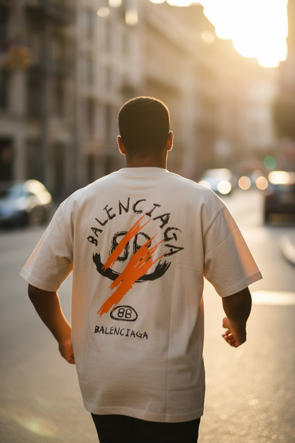 Remera Oversized BLCGA Orange Mark