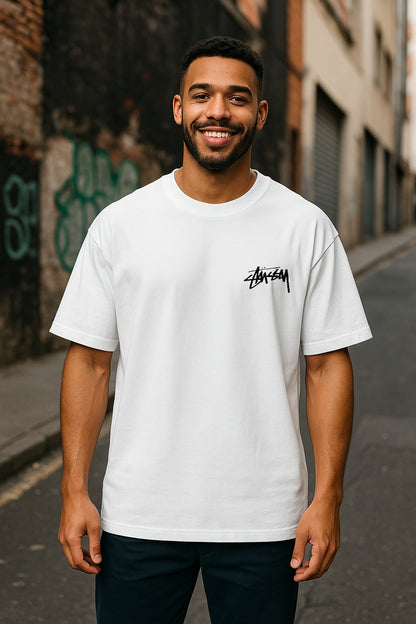 Remera Oversized STSSY 21 Blackjack