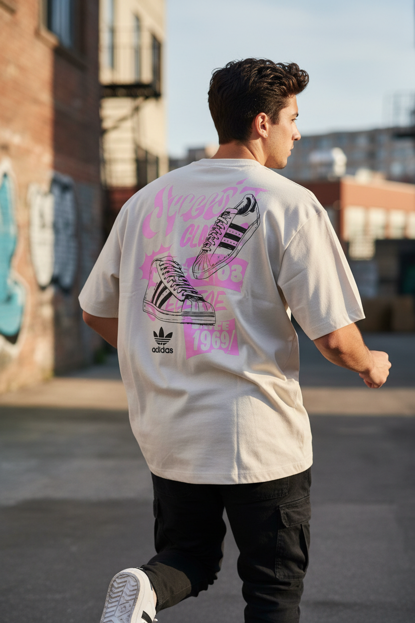 Remera Oversized ADI Superstar