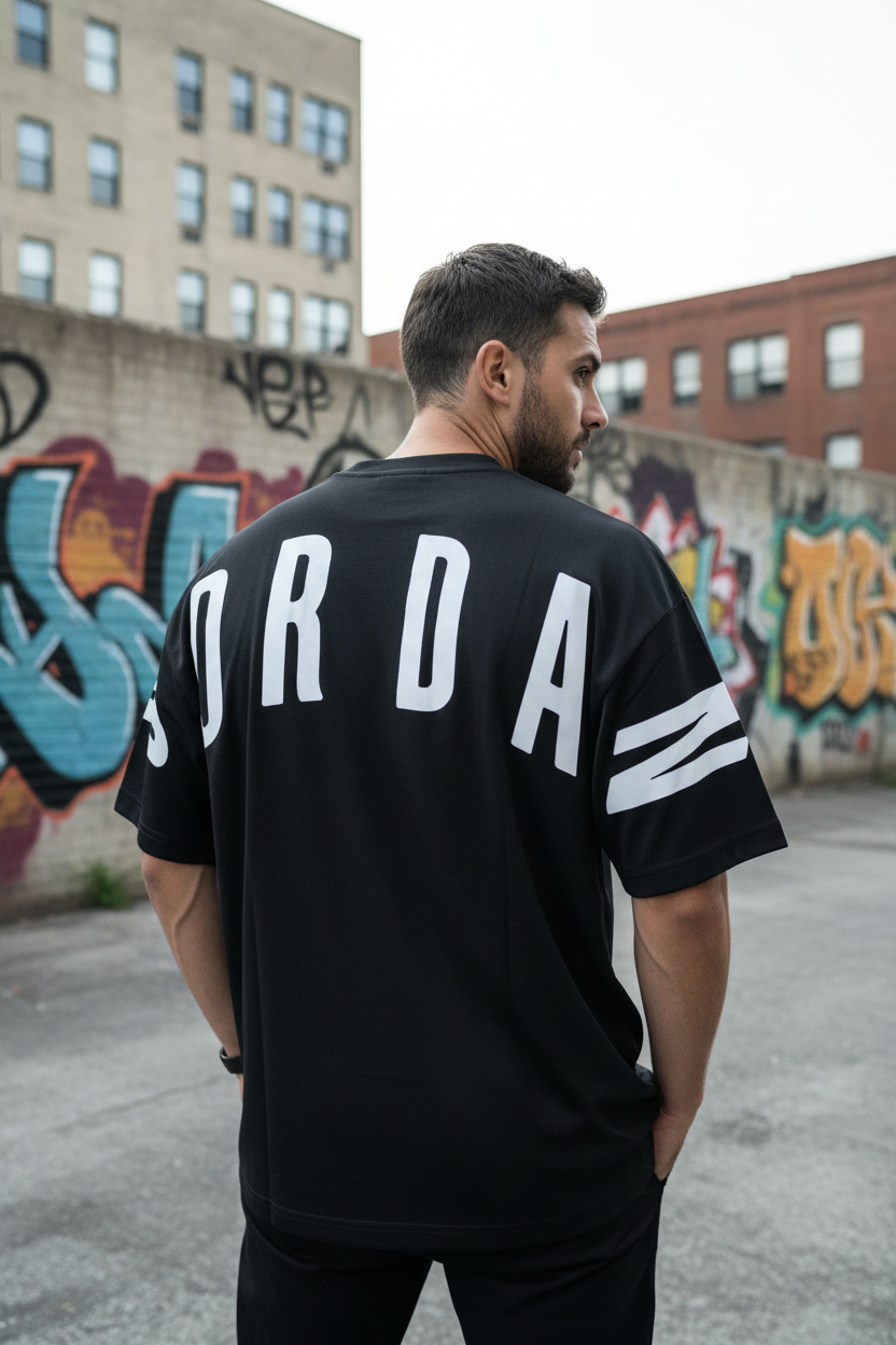 Remera Oversized JDN Air Statement