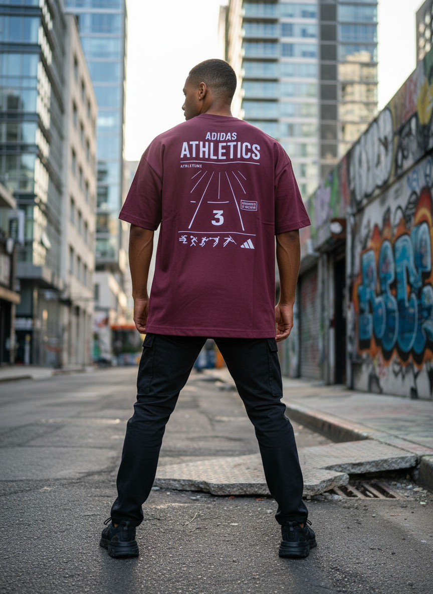 Remera Oversized ADI Athletics