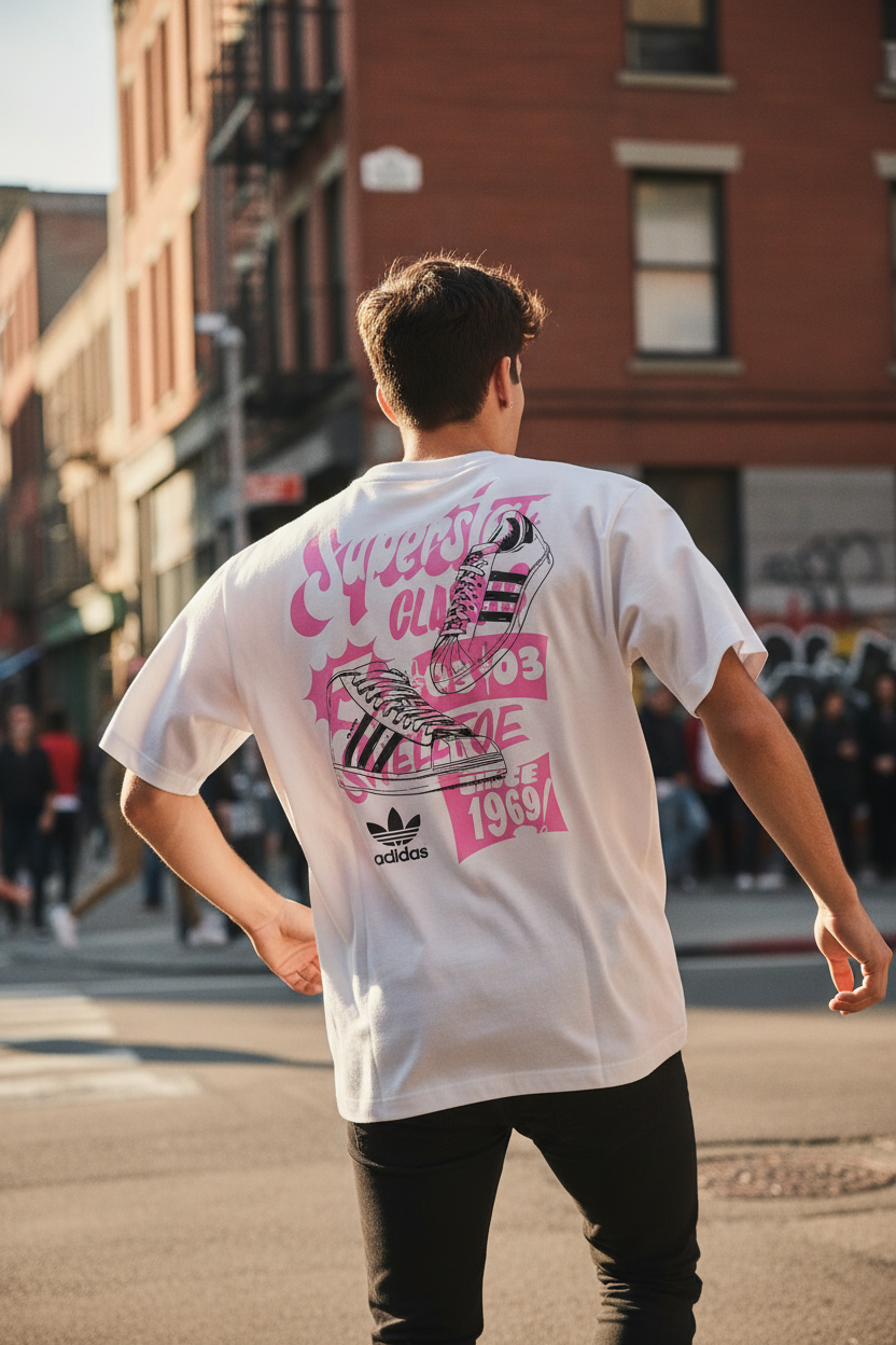 Remera Oversized ADI Superstar