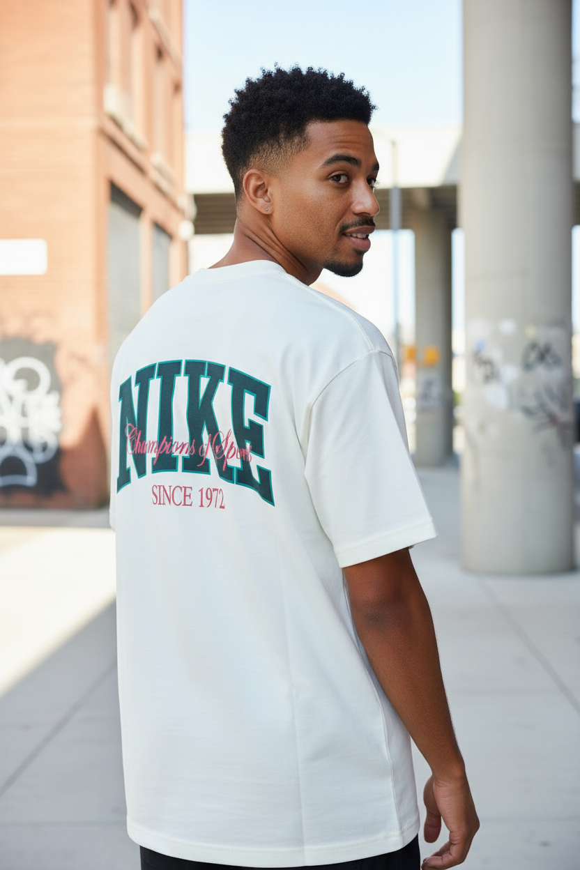 Remera Oversized NK Champions 1972