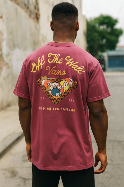 Remera Oversized "VS Billiards"