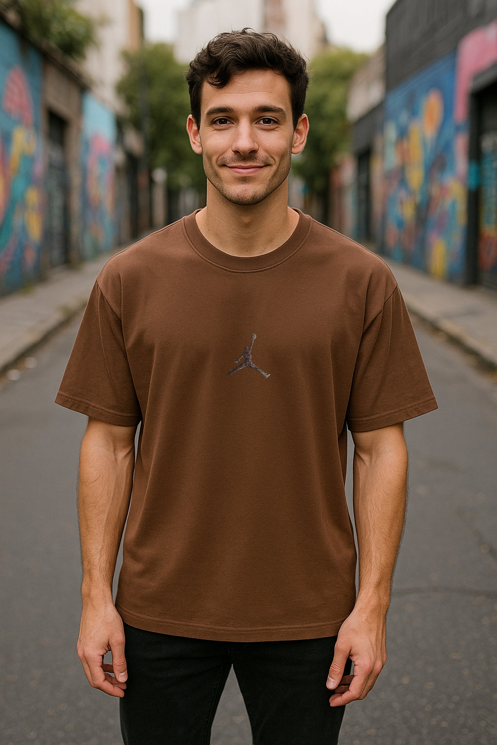 Remera Oversized NK JDN Bordada Apex