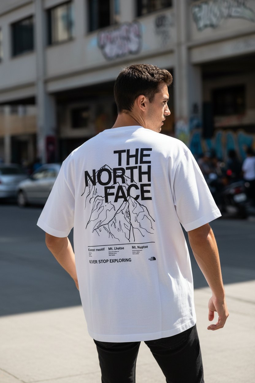 Remera Oversized TNF Mountain Trail