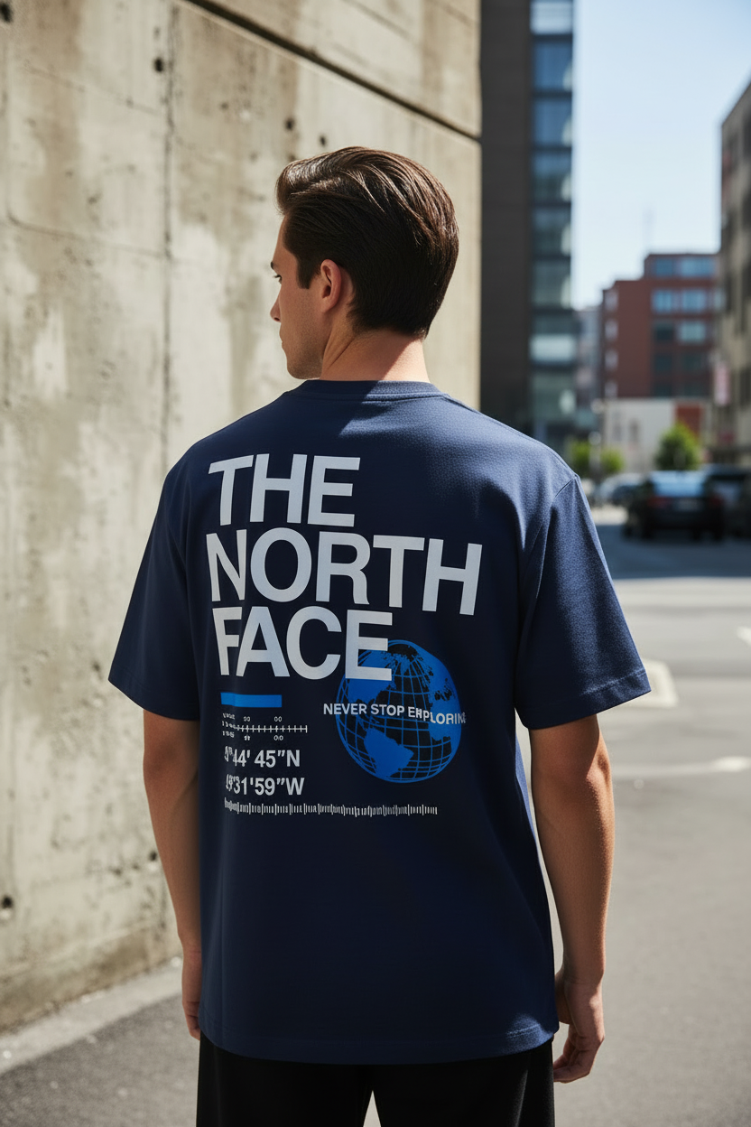 Remera Oversized TNF Peak Coordinates
