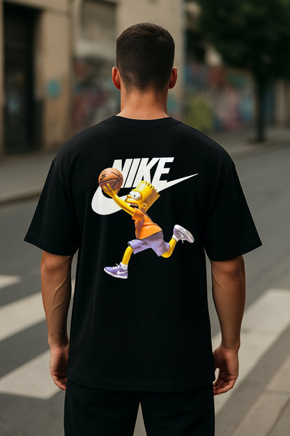 Remera Oversized NK Bart Attack