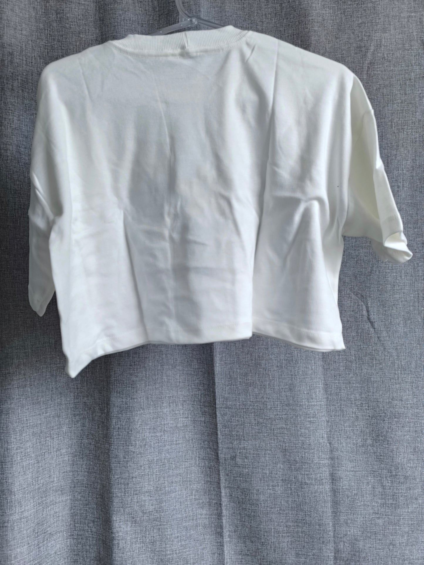 Cropped Oversized NK Flower Power