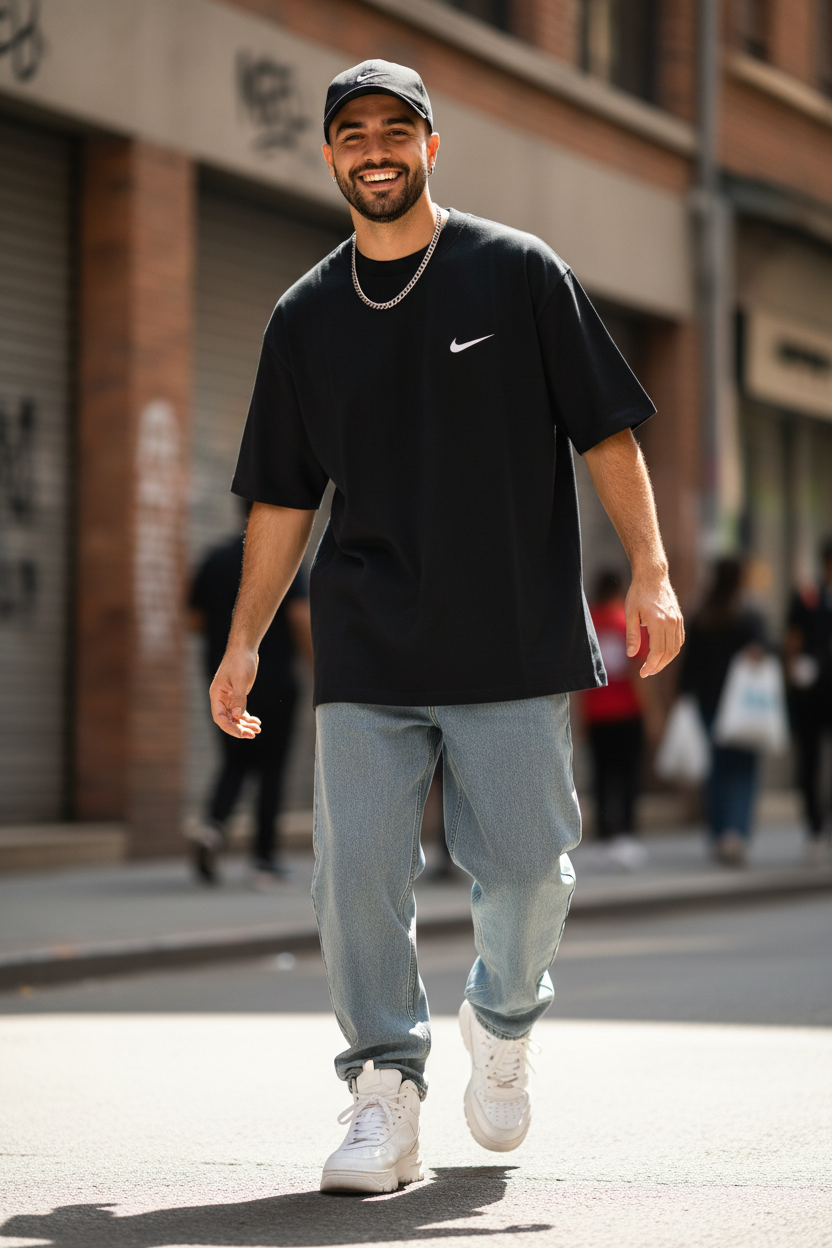 Remera Oversized NK Stand Out