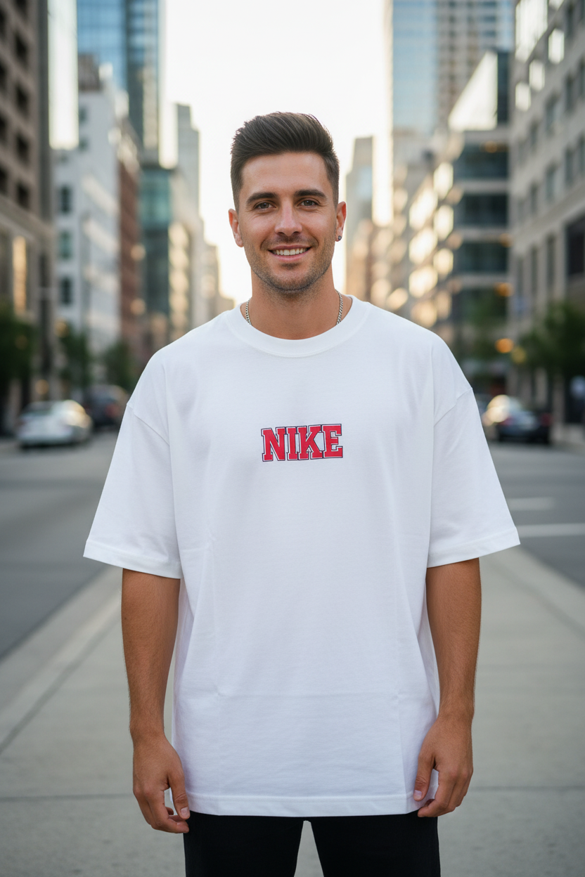 Remera Oversized NK Skateboarding