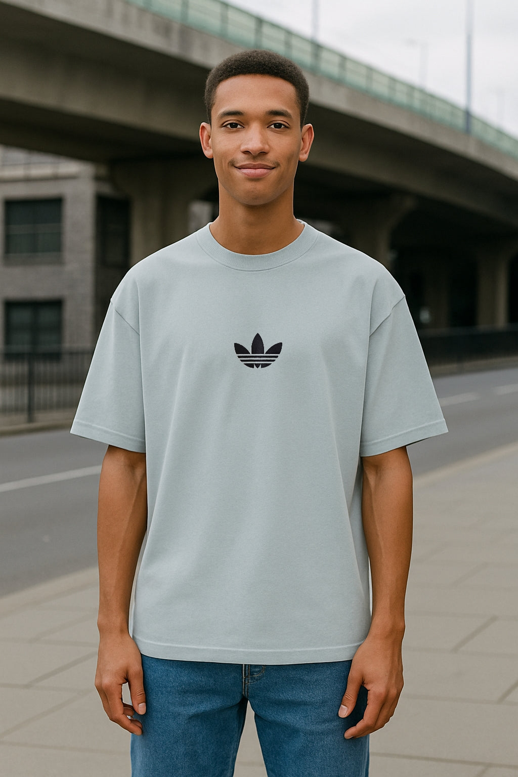 Remera Oversized ADI Minimal Drop