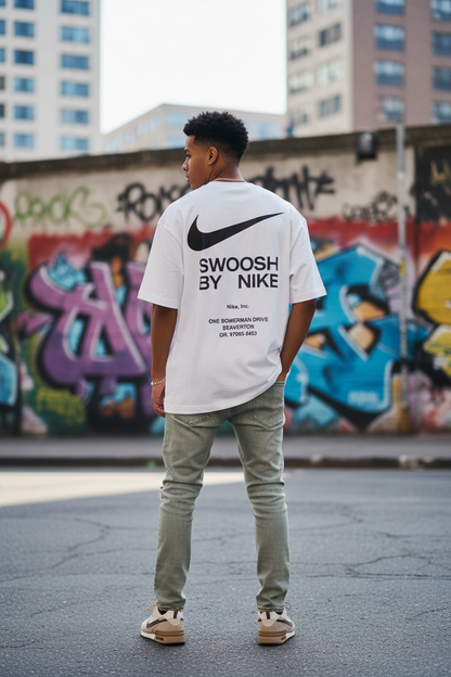 Remera Oversized NK Swossh Vibes